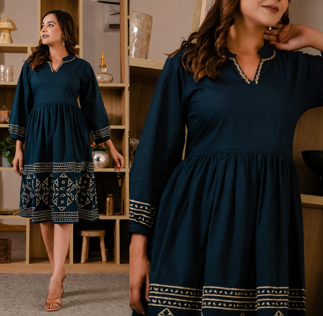 Aura Printed Kurti - Image 2